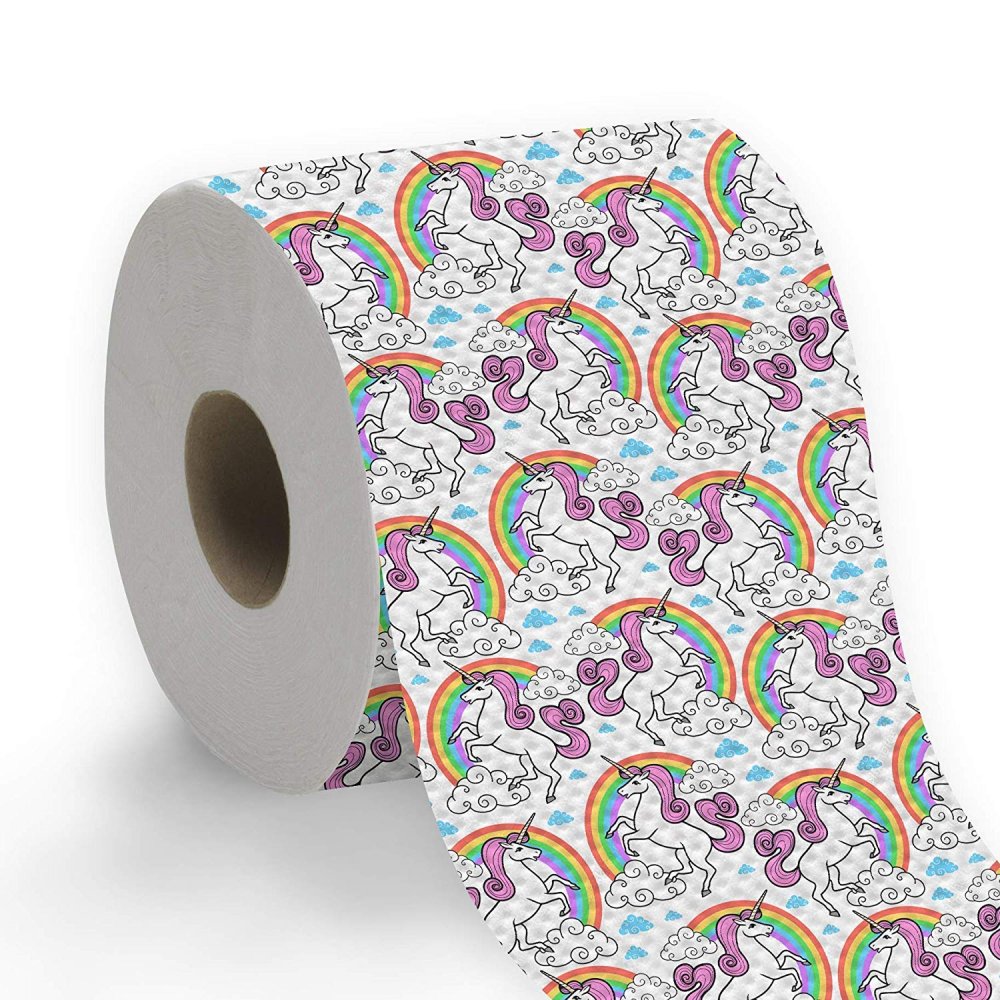 Цветная туалетная бумага