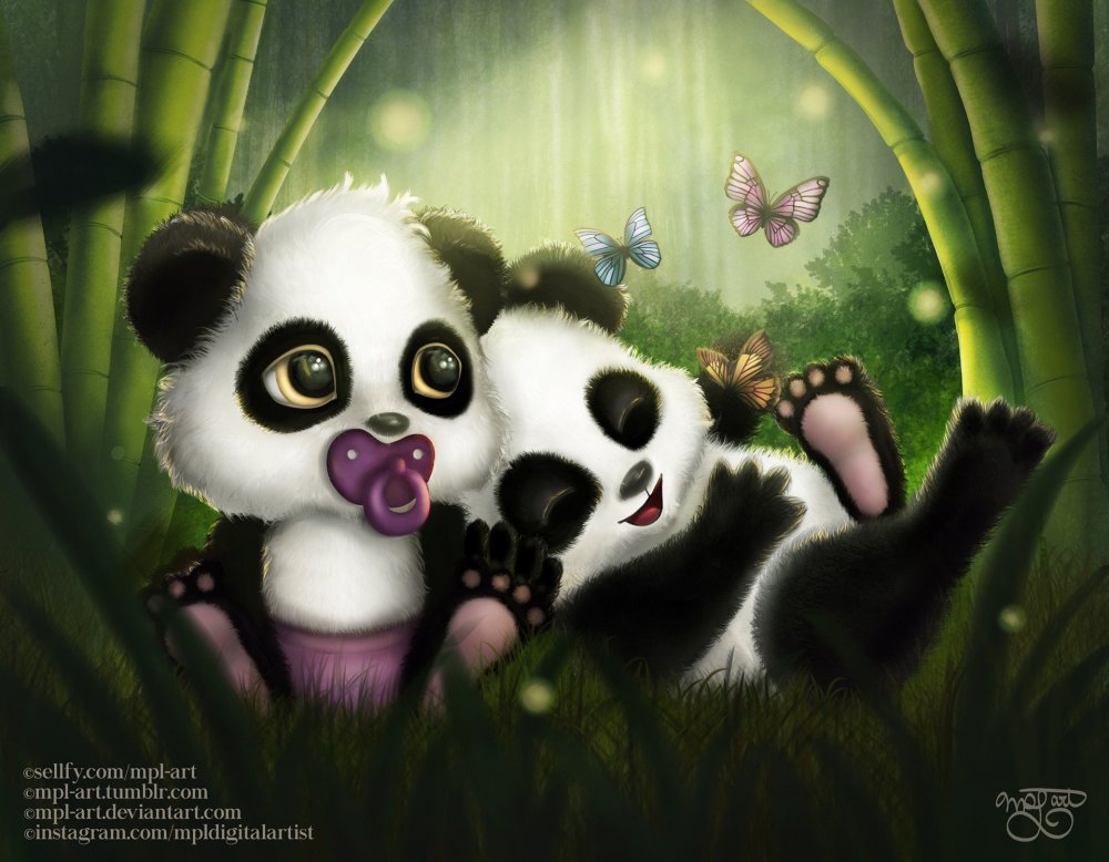 Энраста маленькая Панда