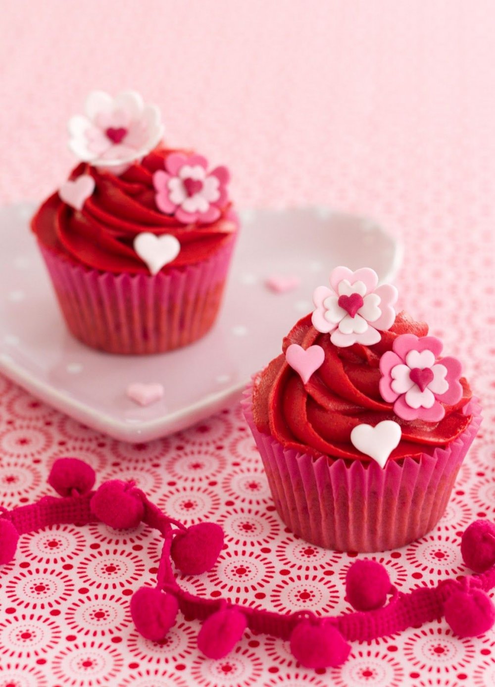 Мини тортики ко Дню Святого Валентина