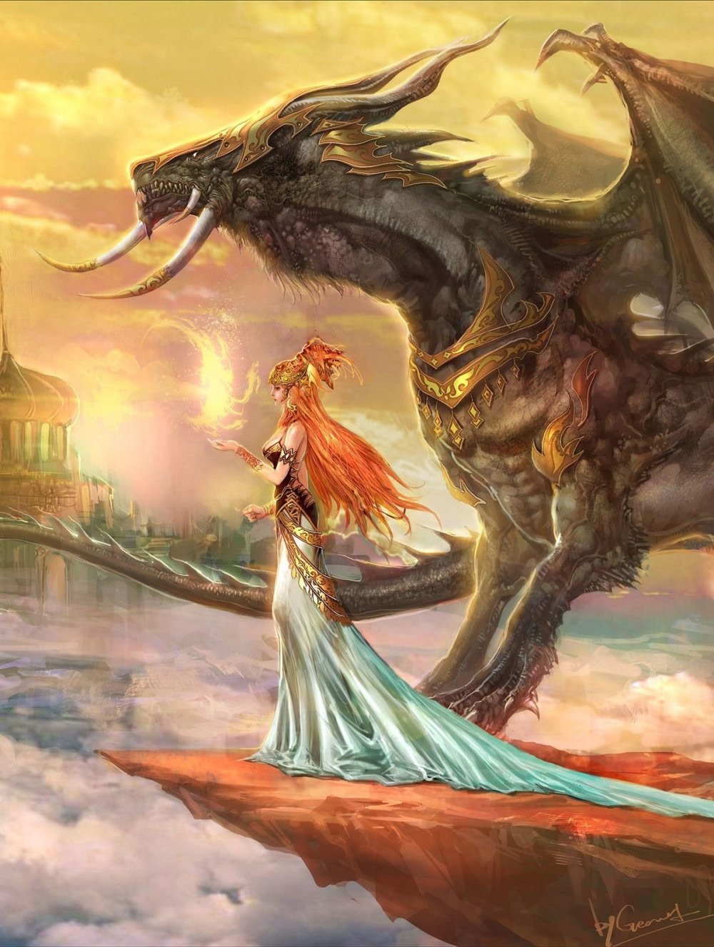 Ундина и дракон