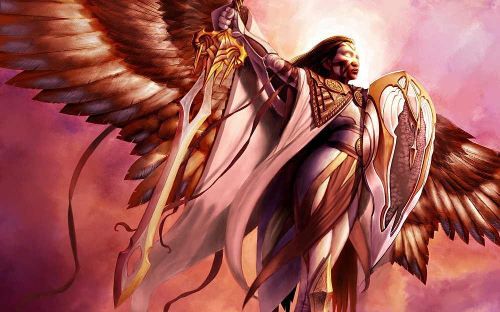 Архангел Михаил воин и ангелы