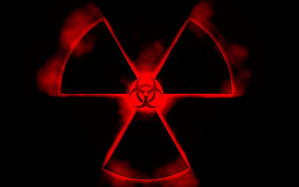 Знак радиации фото