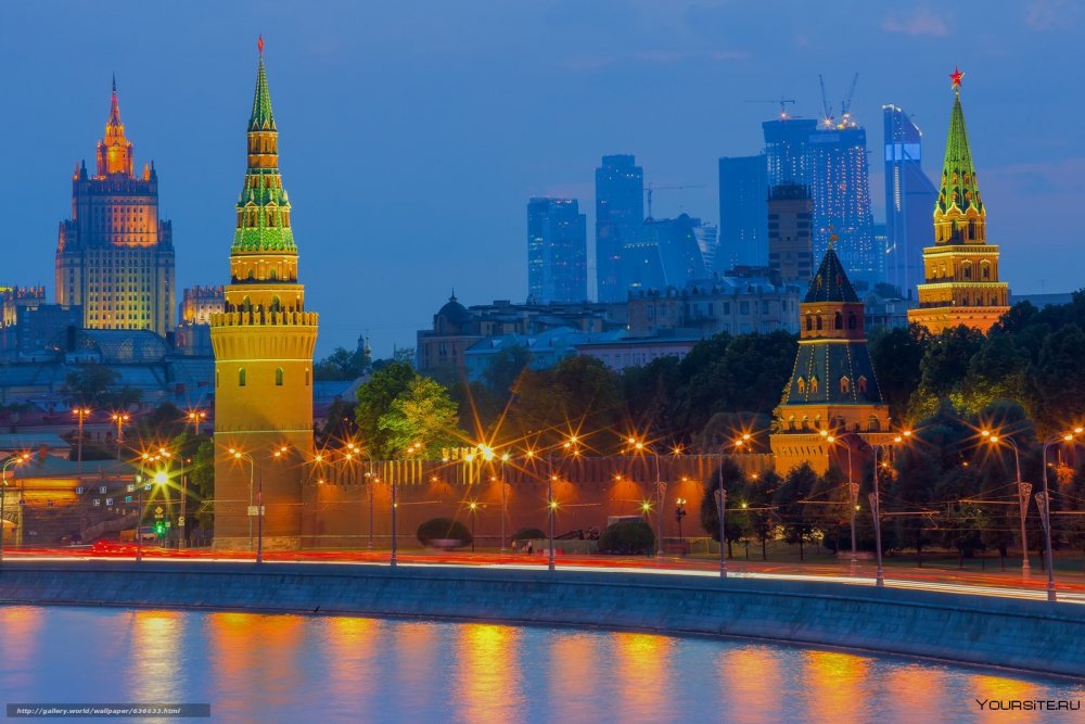 Москва столица Кремль