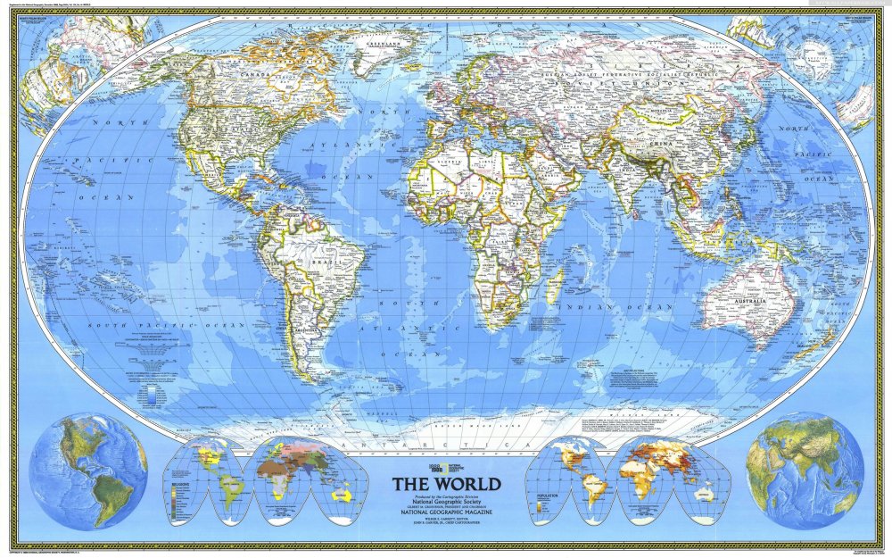 Карта мира под старину (ng) а1
