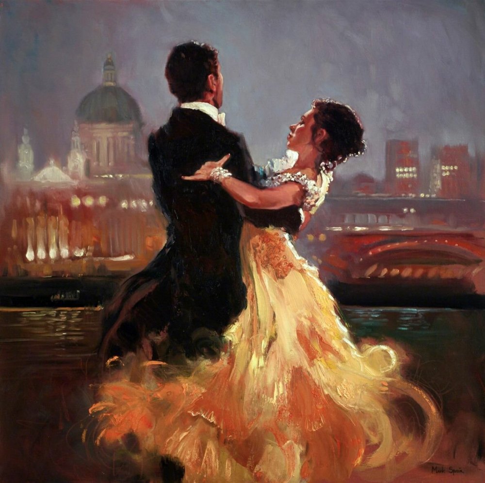 Марк Спейн картины танцы