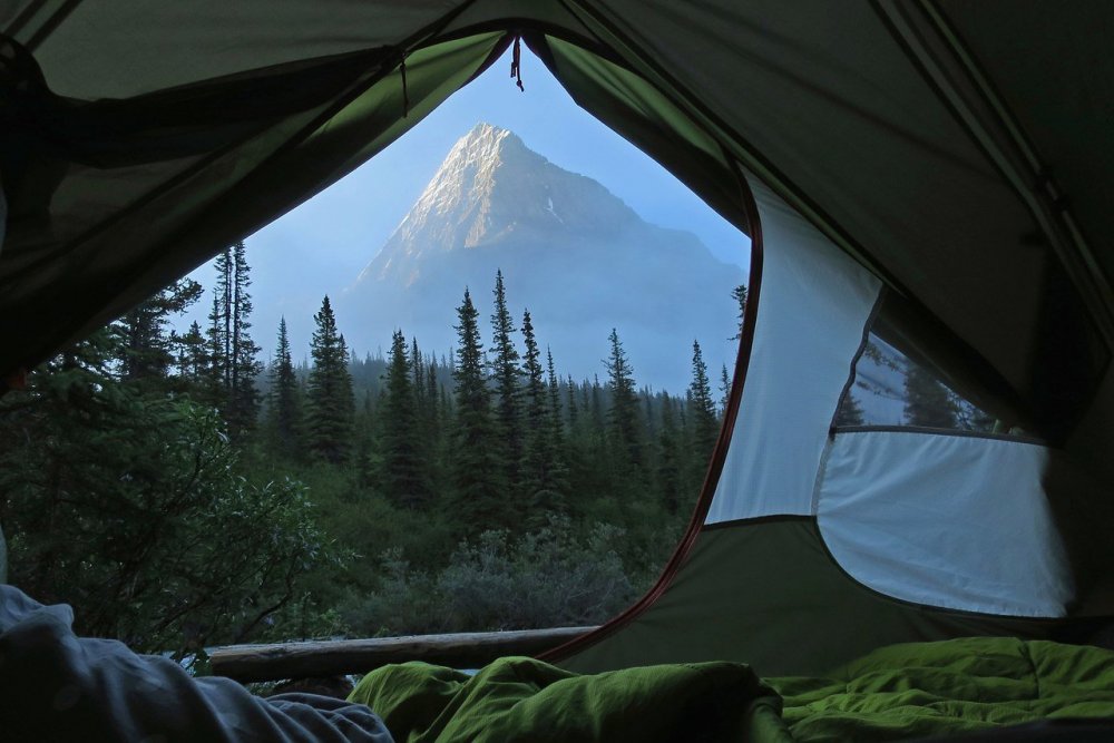 Красивая палатка