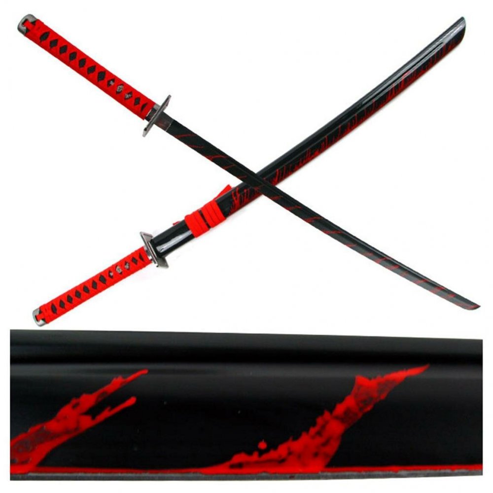 Черно красный меч