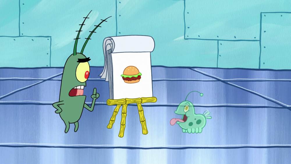 Планктон губка Боб