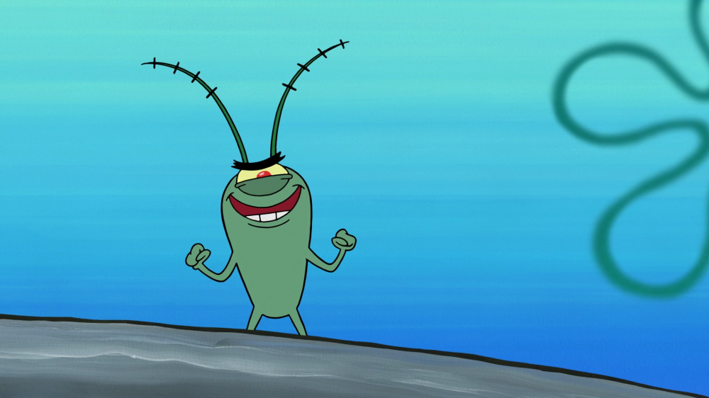 Губка Боб 2004 планктон