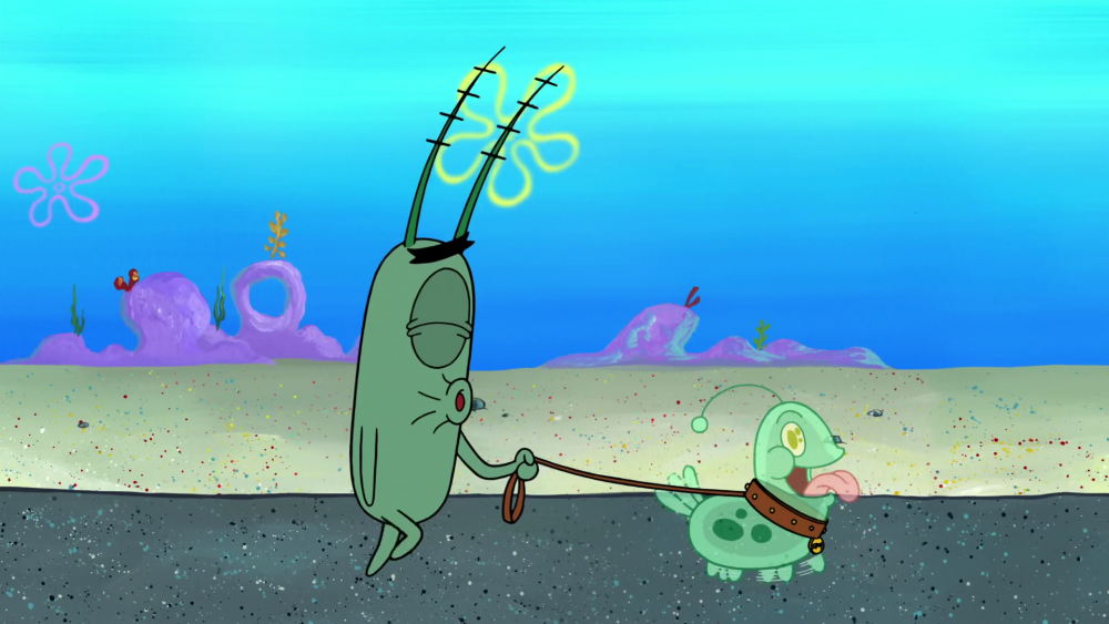 Спанч Боб квадратные штаны планктон
