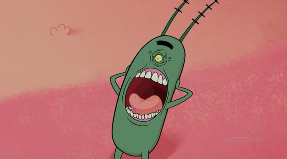 Злой планктон из Спанч Боба