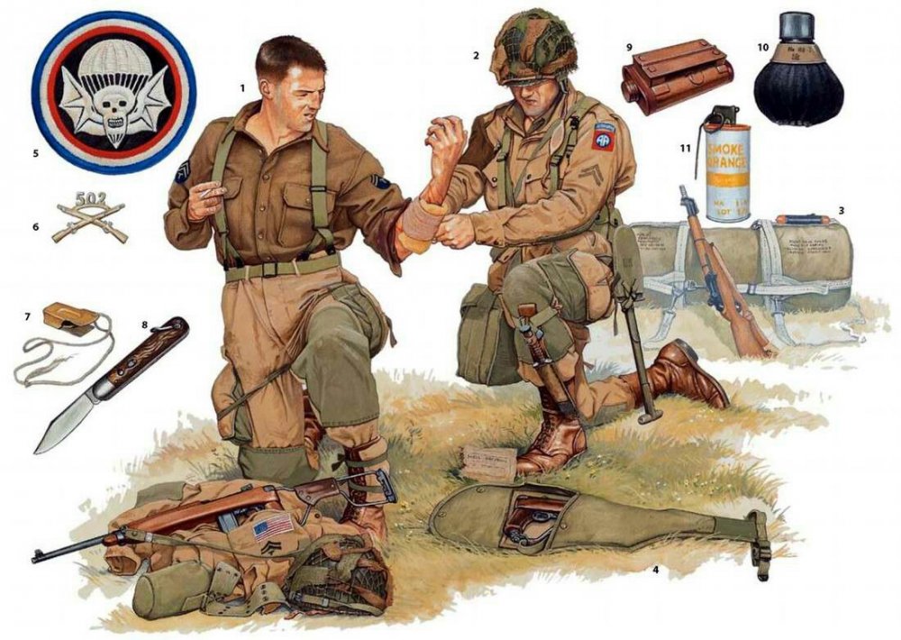 Пехотинец армии США 2 мировой войны
