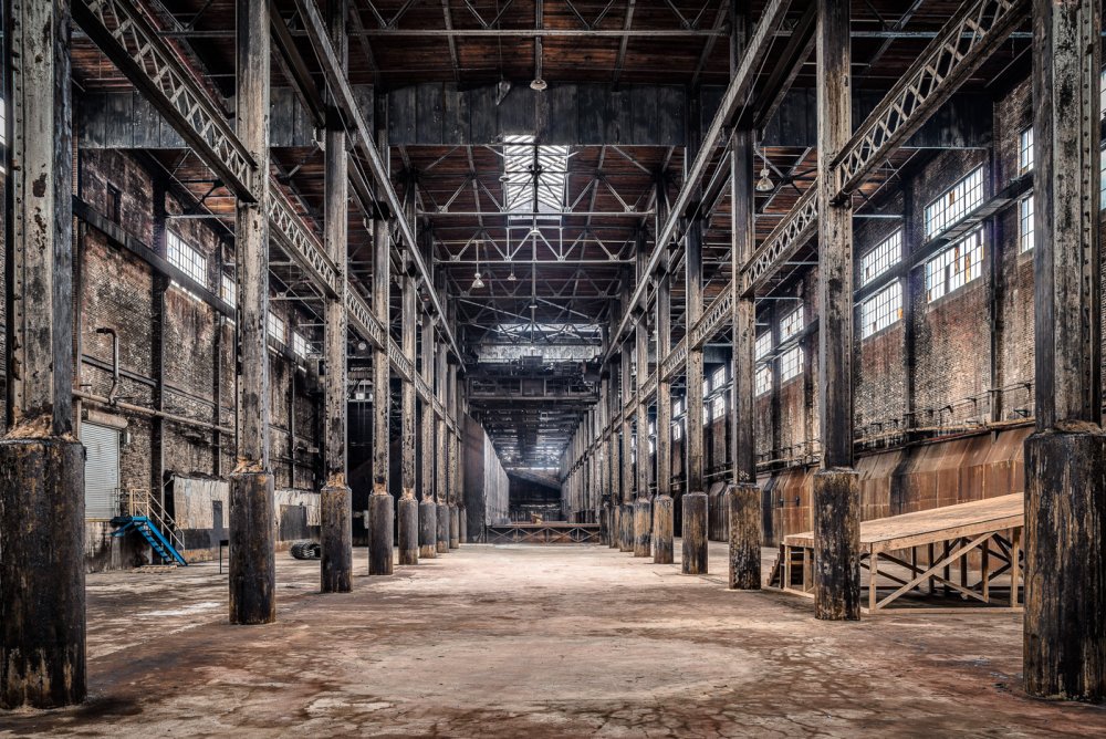 Заброшенный цементный завод Нью Йорк