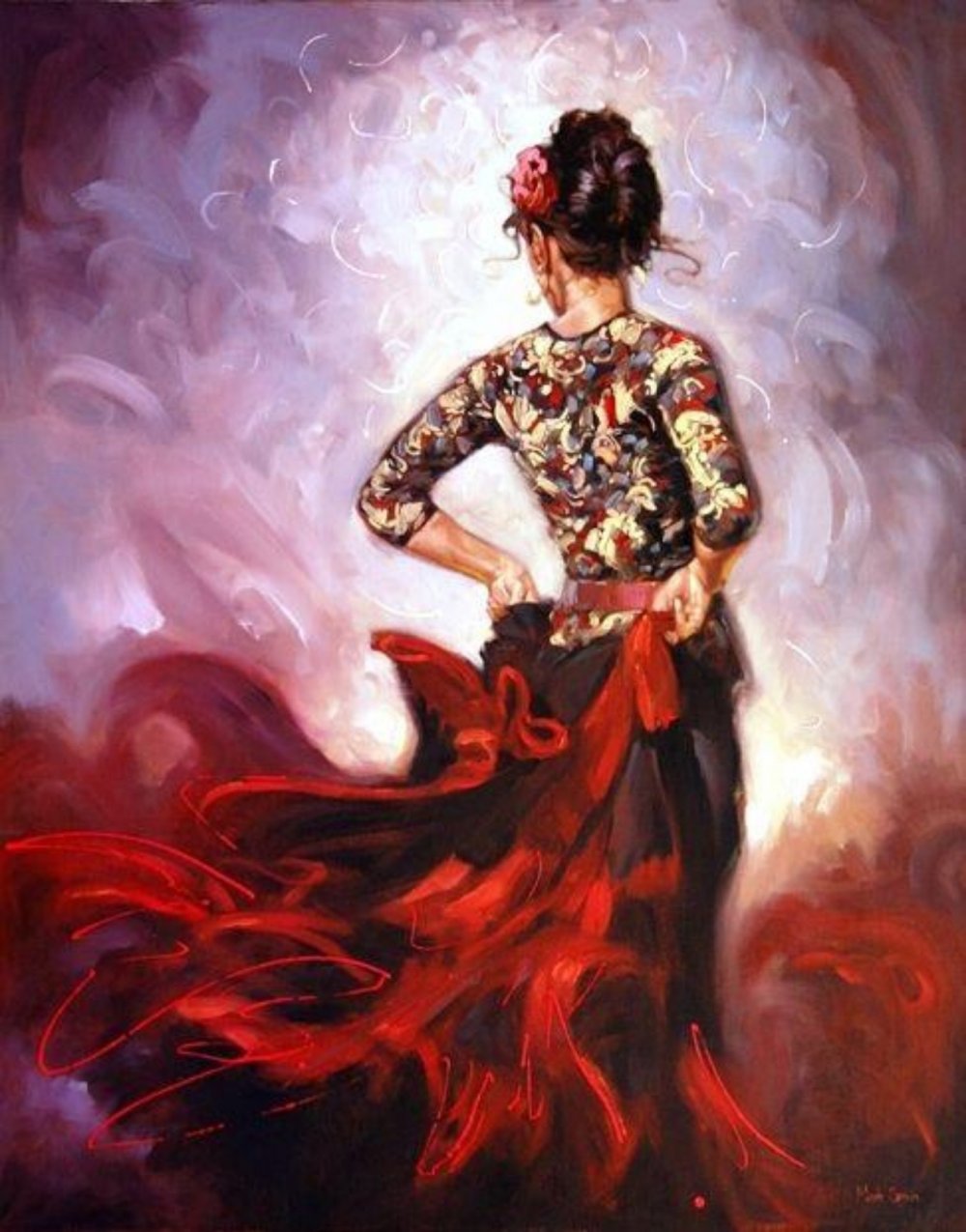 Фламенко картины Марк Спейн