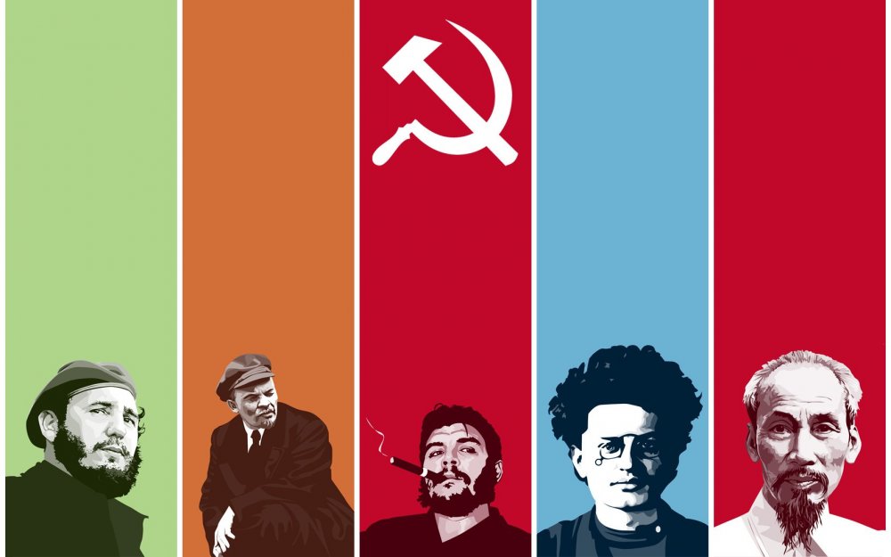 Маркс Энгельс Ленин Сталин Мао че Гевара