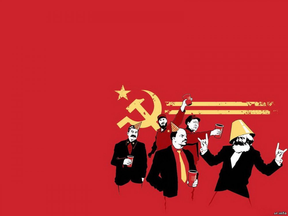 Фон в стиле советских плакатов