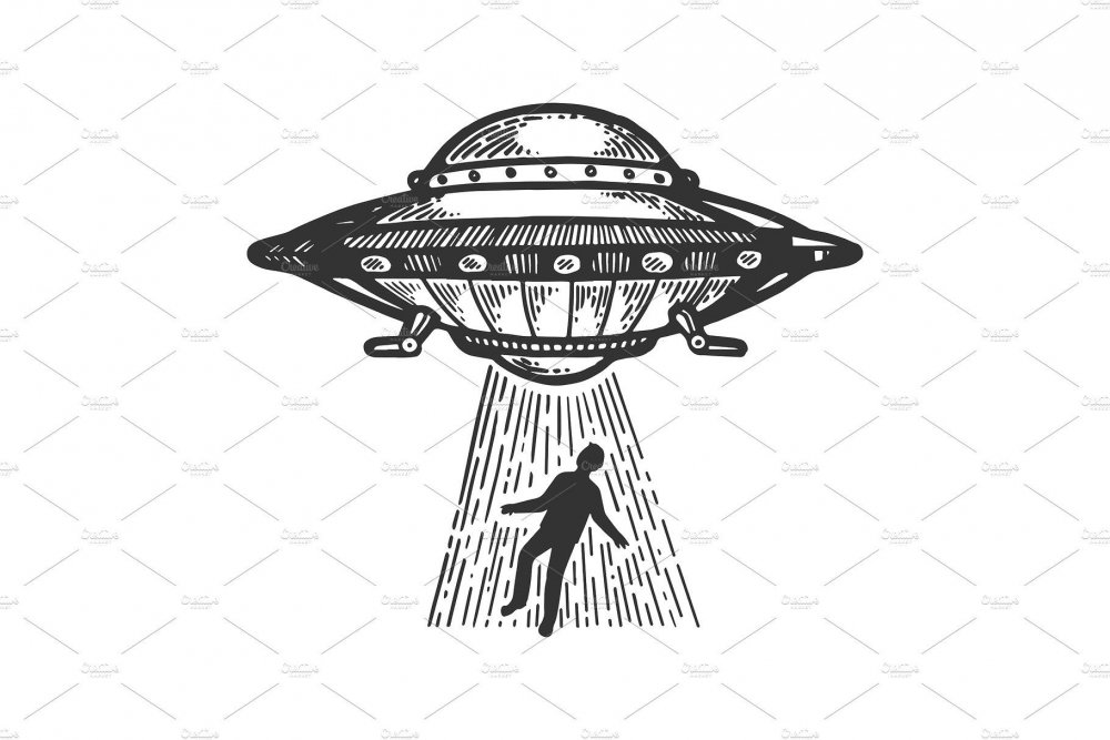 Летающая тарелка НЛО, UFO