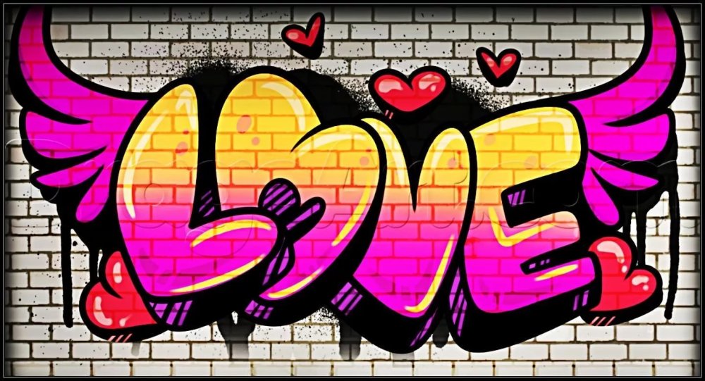 Граффити Love