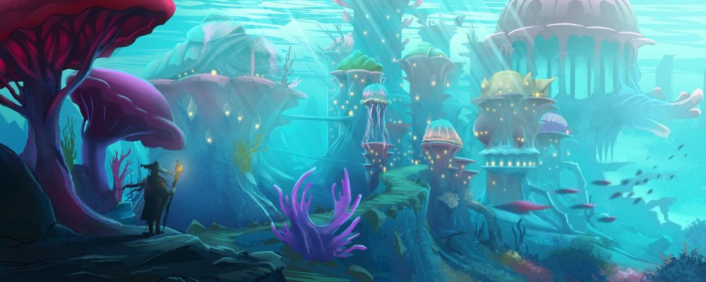 Wow подводный риф
