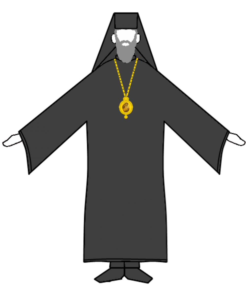Облачение монаха православной церкви