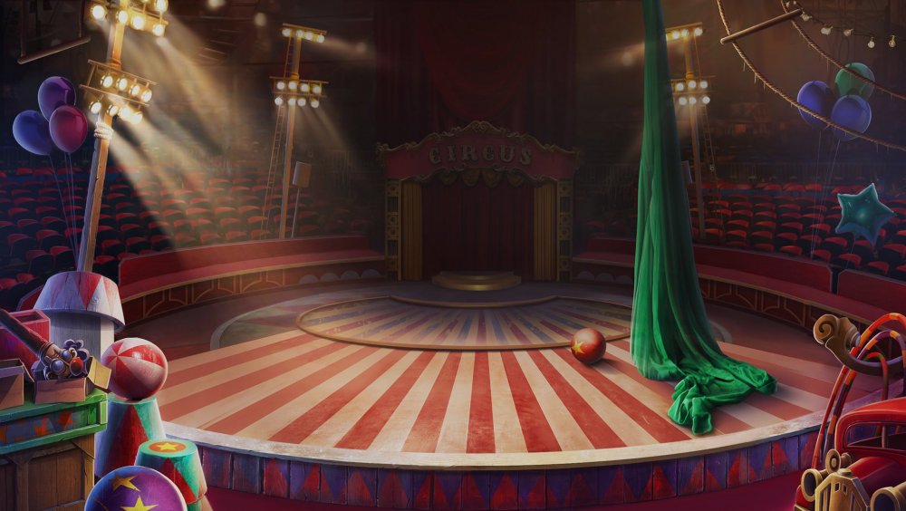 Сцена цирка