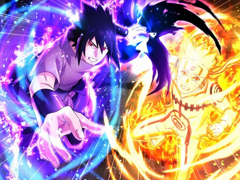 Naruto и Саске