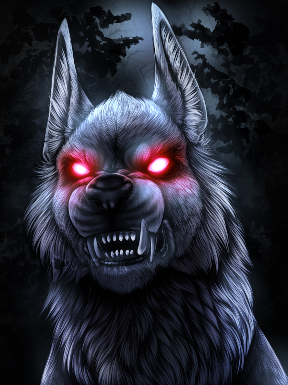 Волк демон