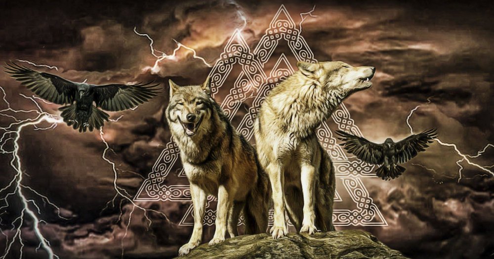 Скандинавия мифология руны волк