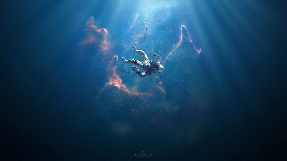 Drowning космонавт