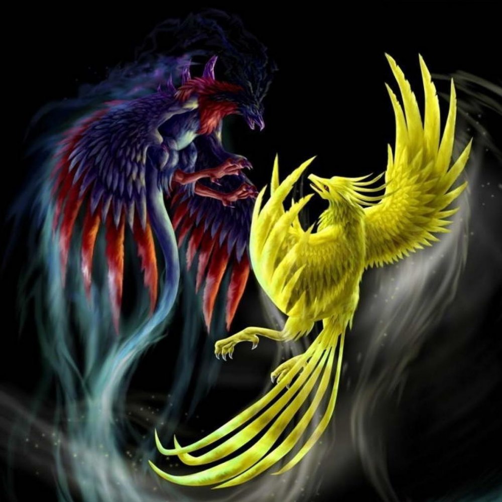 Огненный дракон Феникс