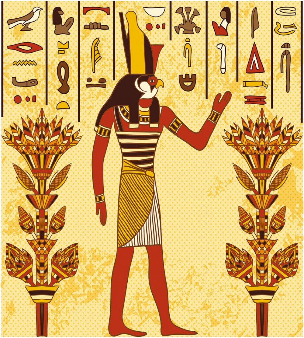 Бог древнего Египта Бог фараон