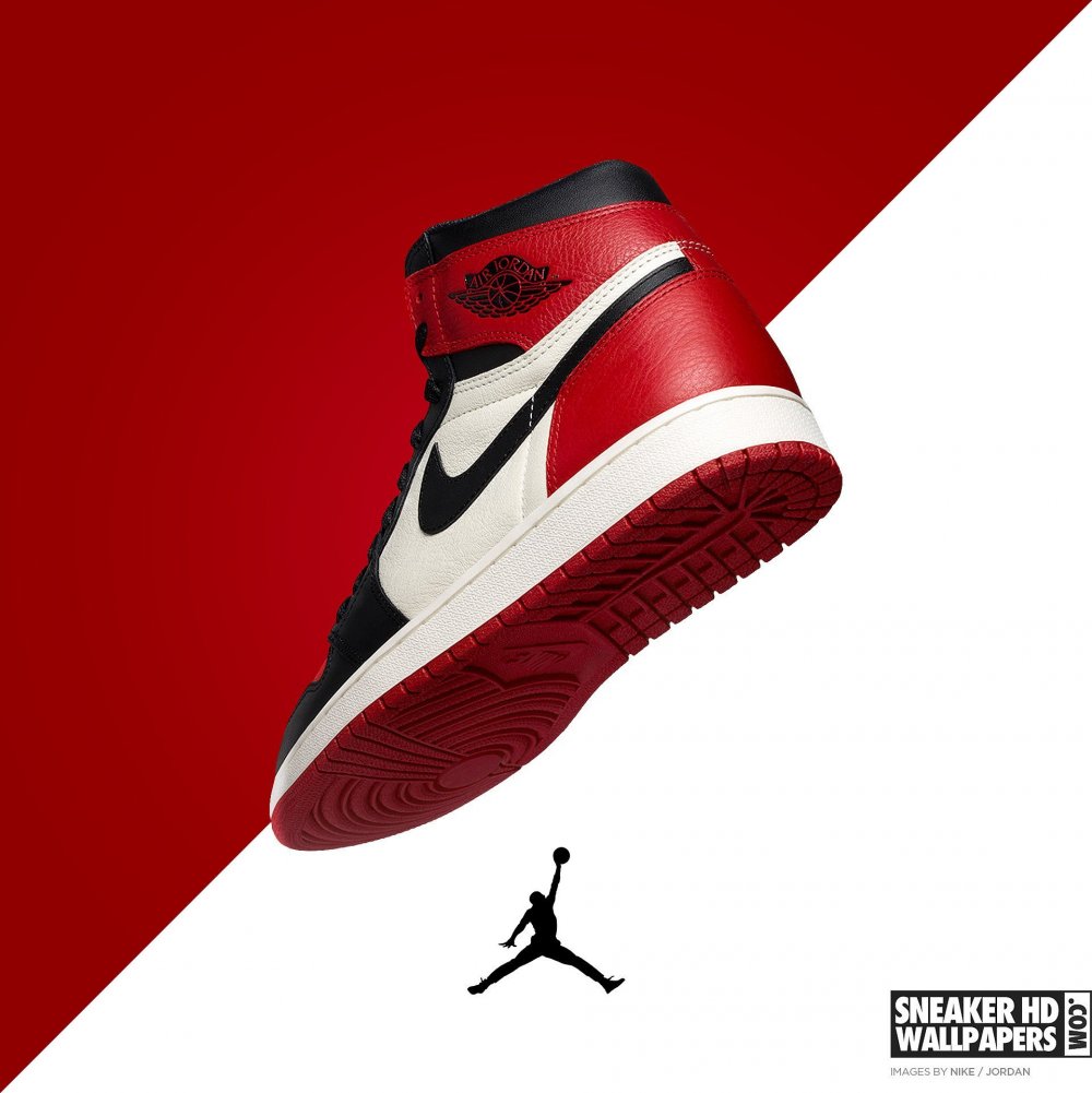 Nike Air Jordan 1 фон