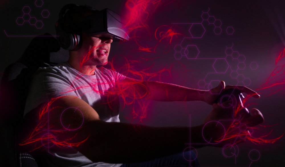 Реклама клуба виртуальной реальности
