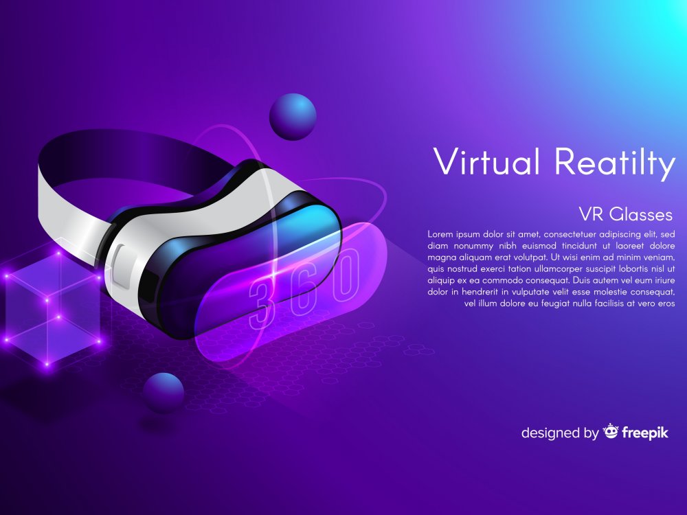 Фон вектор VR