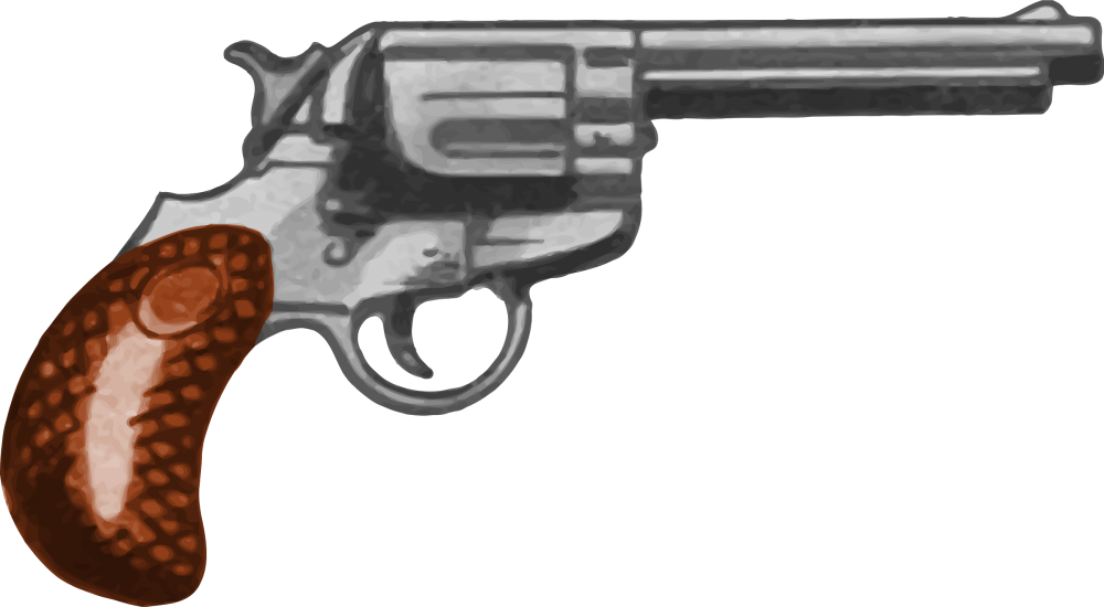 Револьвер без фона