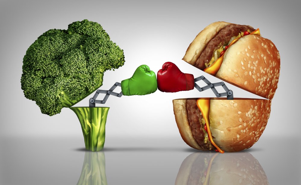 Здоровая и нездоровая еда