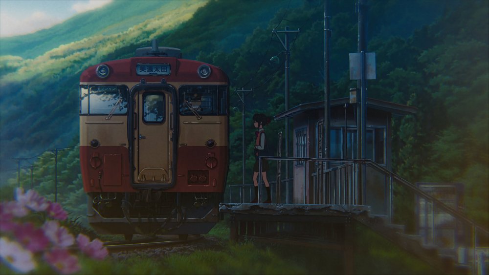 Поезд в аниме Хаяо Миядзаки