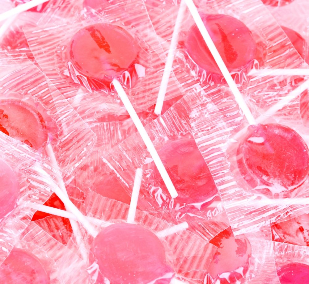 Розовые леденцы