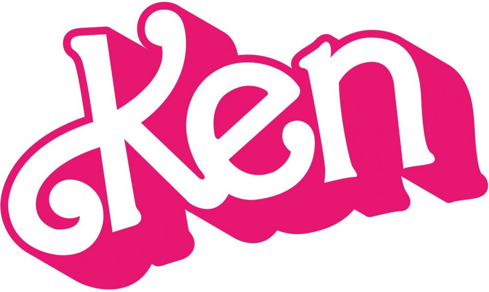 Барби и Кен надпись