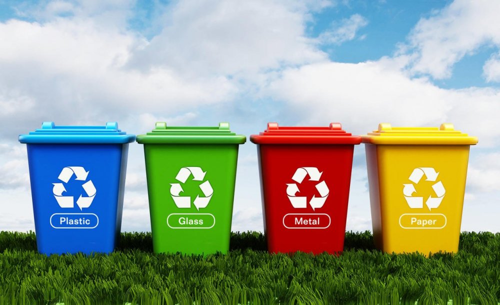 Значок утилизации мусора