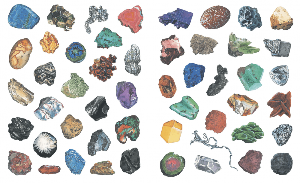 Коллекция природных камней