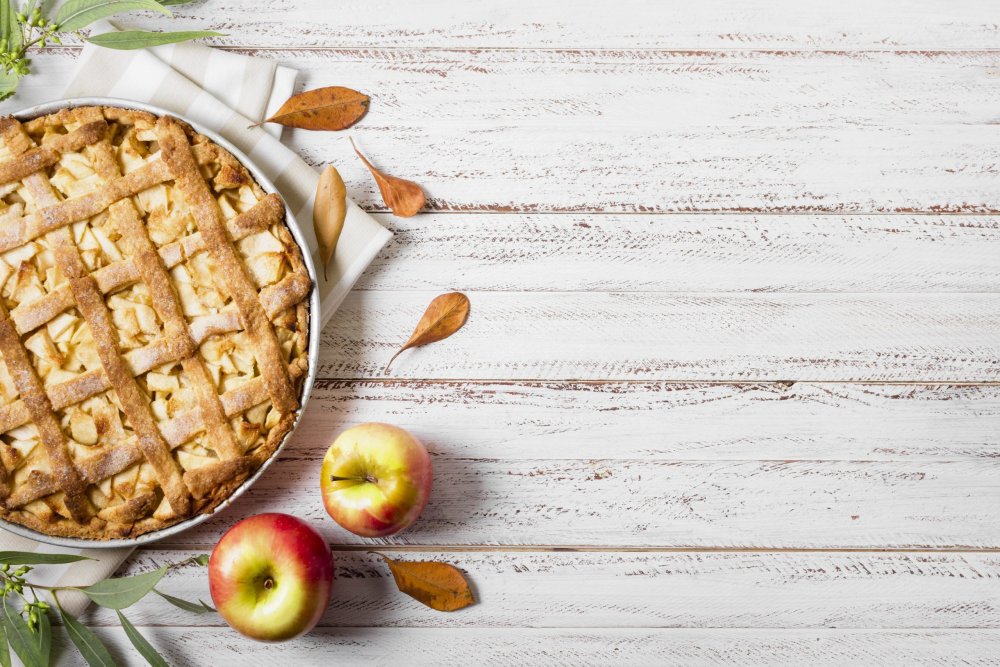 День Благодарения яблочный пирог