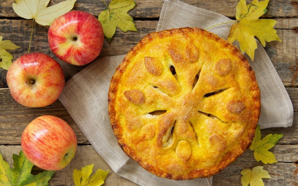 Яблочный пирог картинки