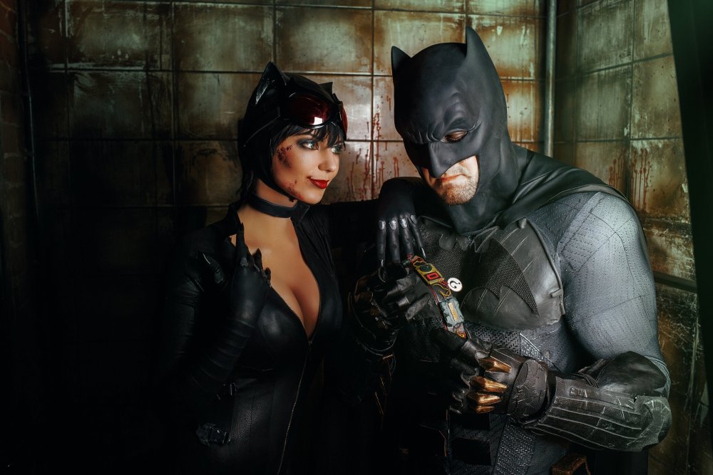 Batman and Catwoman