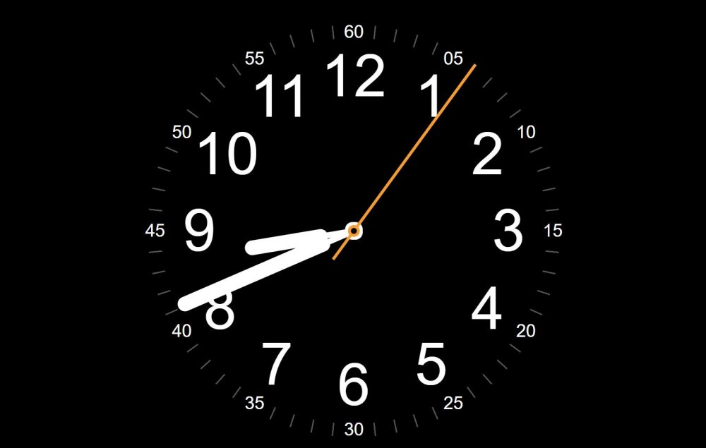 Часы заставка на рабочий стол