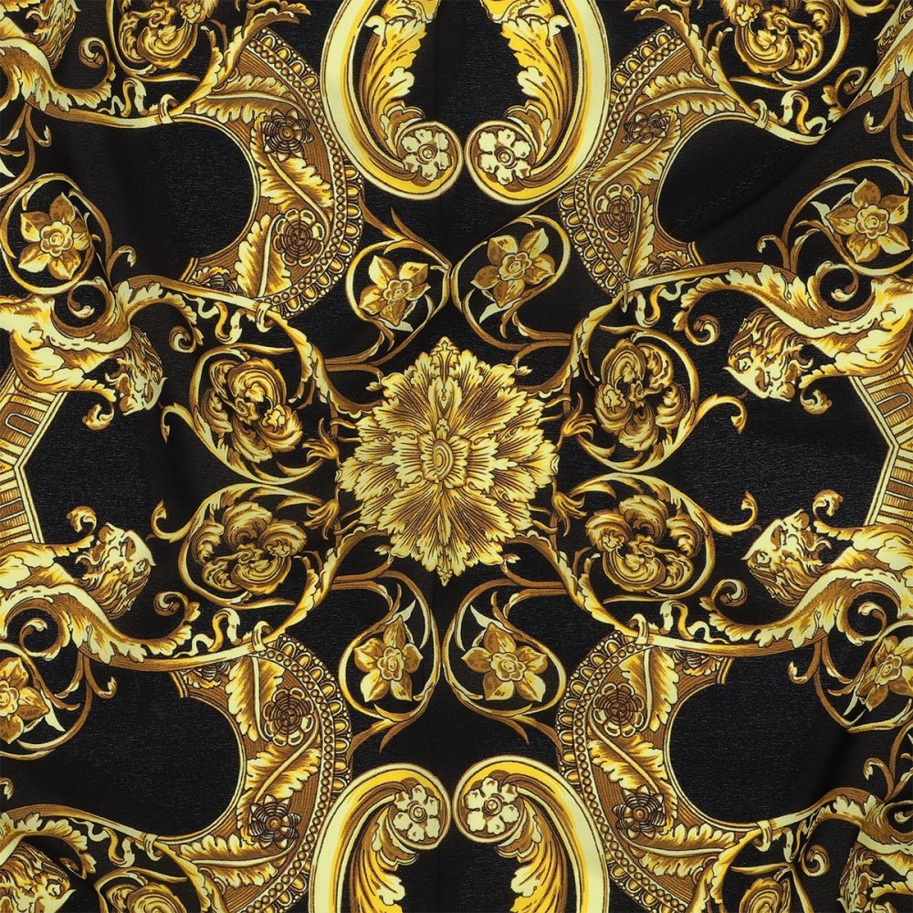 Версаче орнамент золотой
