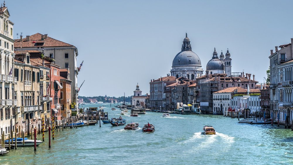 Венеция Италия Гранд канал
