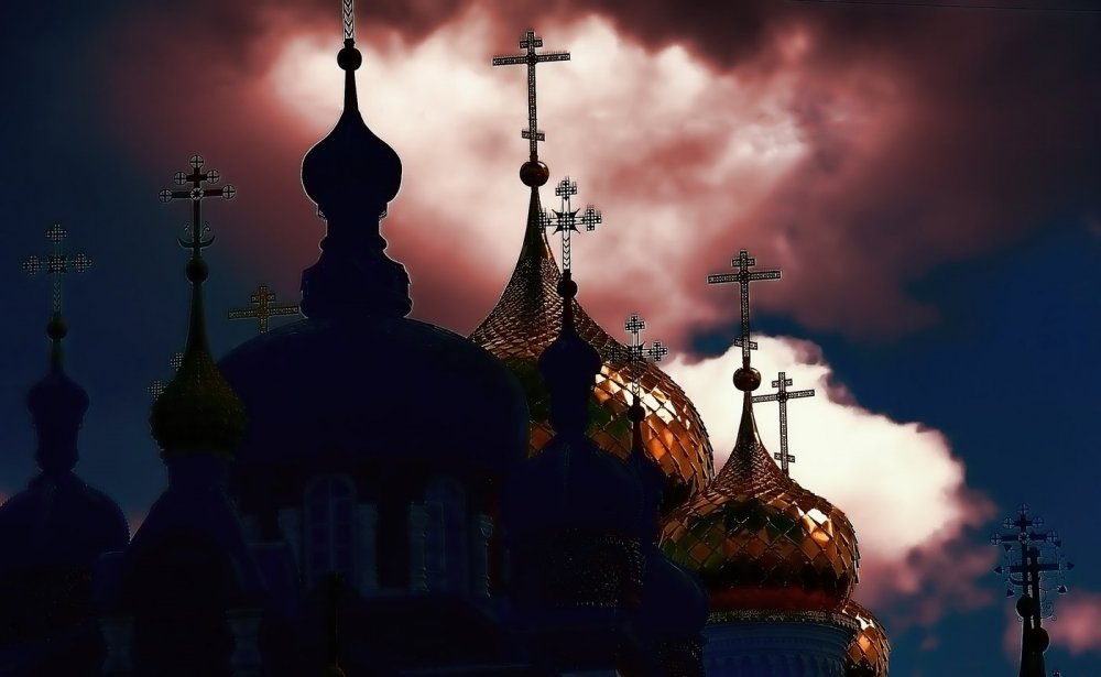 Православный храм фон