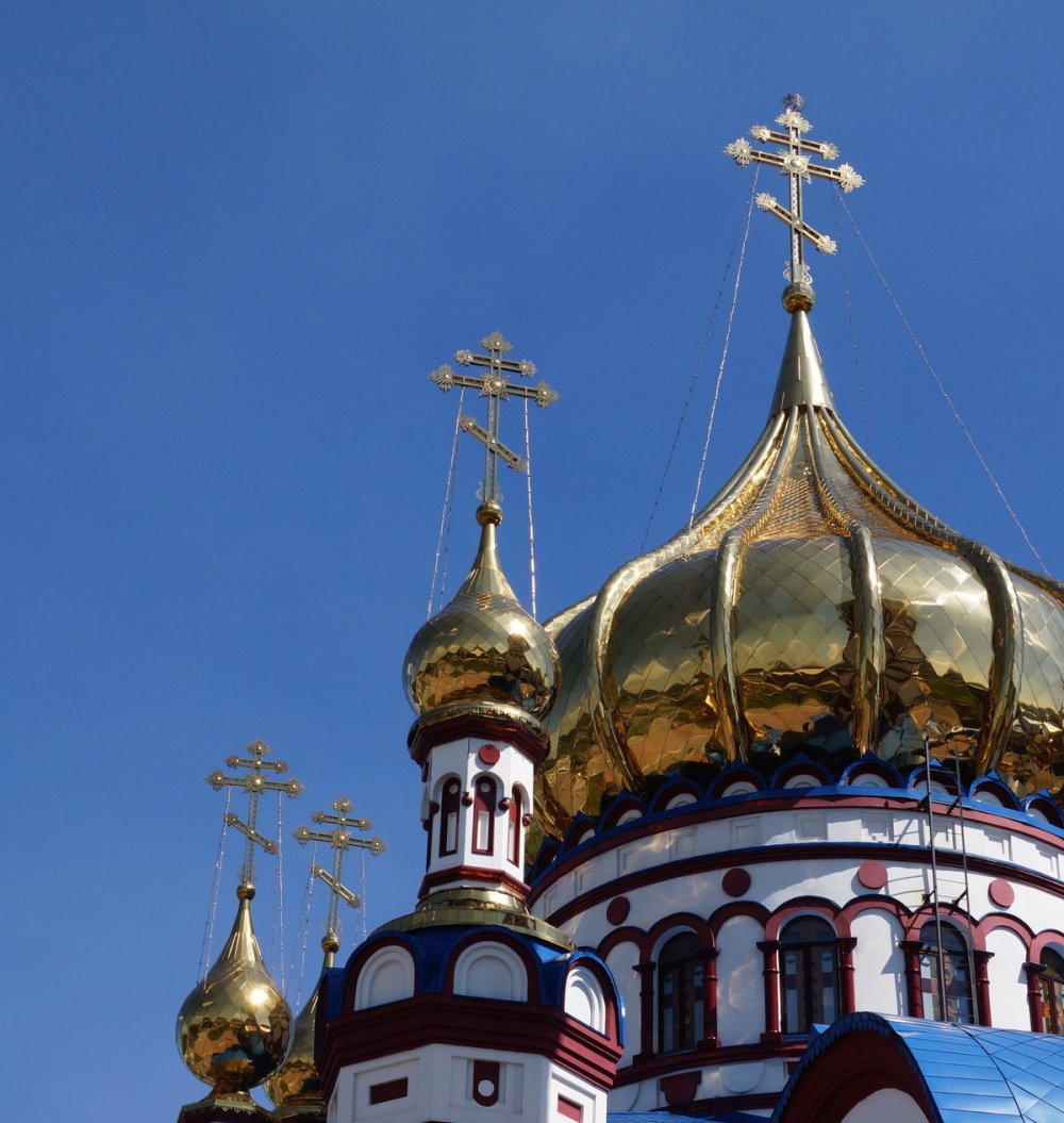 Белоярск Церковь купол