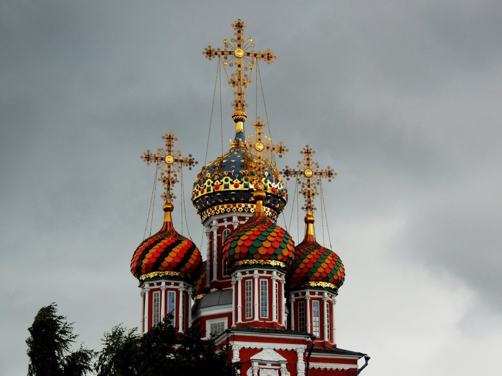 Купола храмов Нижний Новгород